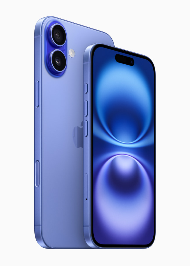 iPhone 16のカラーラインナップ